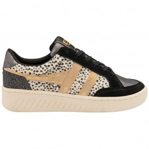Gola Classics Superslam Sneakers Negras Doradas España | ICT-049126