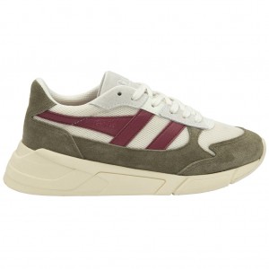 Gola Classics Tempest Sneakers Blancas Kaki España | PBM-927641