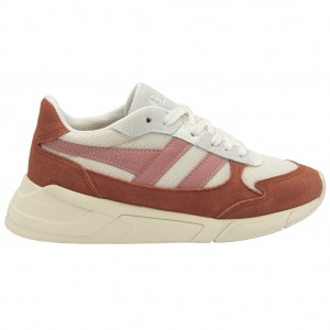 Gola Classics Tempest Sneakers Blancas Naranjas Coral Rosas España | SGN-079145
