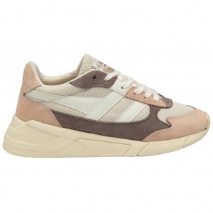 Gola Classics Tempest Sneakers Blancas Rosas España | ZTJ-718926