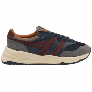 Gola Classics Titan Sneakers Azul Marino Burdeos España | RTL-386547