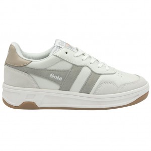 Gola Classics Topspin Sneakers Blancas Gris Claro España | RNV-875406