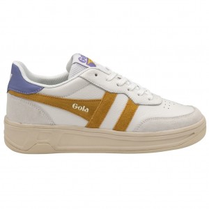 Gola Classics Topspin Sneakers Blancas Lavanda España | ZUI-596713