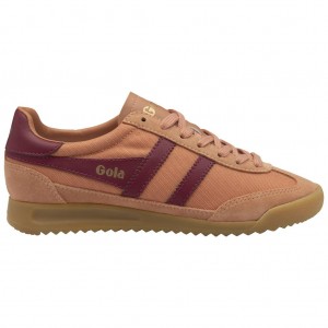 Gola Classics Tornado Sneakers Terracotta Cerise España | ECU-682179