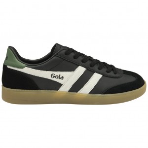 Gola Classics Viper Leather Sneakers Negras Blancas España | JFP-195763