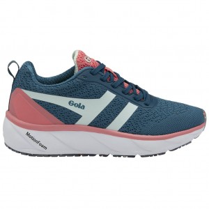 Gola Performance Typhoon RMD Sneakers Azules Rosas España | UNC-564083