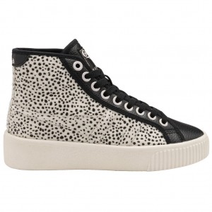 Gola Vegan Classics Baseline High Safari Pure Shoes Negras España | ZPO-281063