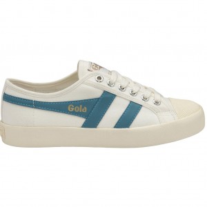 Gola Vegan Classics Coaster Shoes Blancas España | IEU-968421