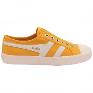 Gola Vegan Classics Coaster Slip Shoes Blancas España | RFI-720465