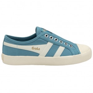 Gola Vegan Classics Coaster Slip Shoes Blancas España | IAS-574326