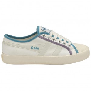 Gola Vegan Classics Coaster Smash Shoes Blancas España | PUT-526719