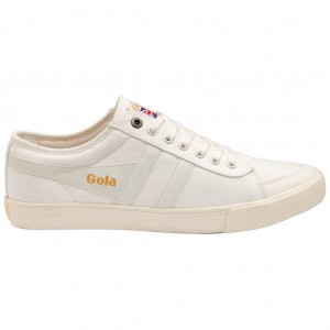 Gola Vegan Classics Comet Plimsoll Sneakers Blancas Blancas España | VRJ-324675