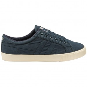 Gola Vegan Classics Tennis Mark Cox Wash Sneakers Azul Marino Azul Marino España | ITL-708963