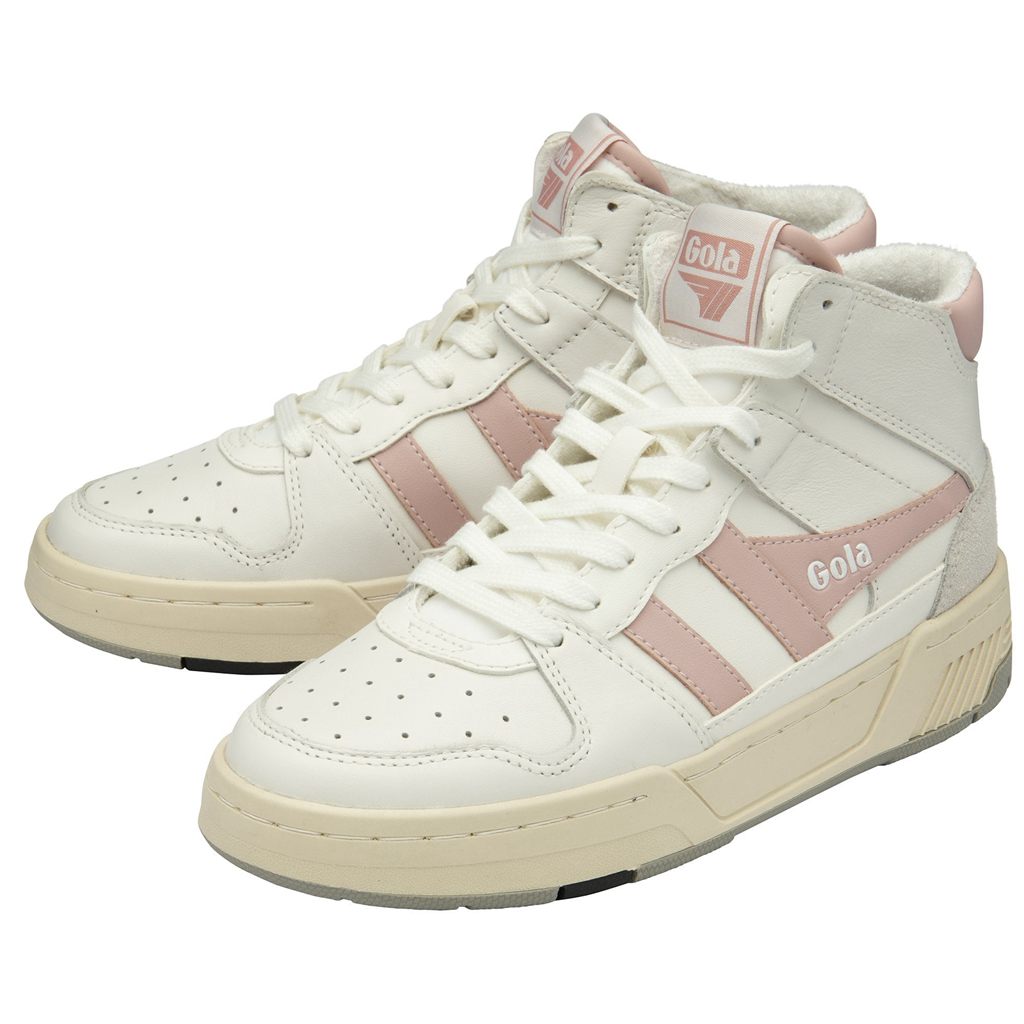 Gola Classics Allcourt High Sneakers Blancas Rosas España | SKV-942087