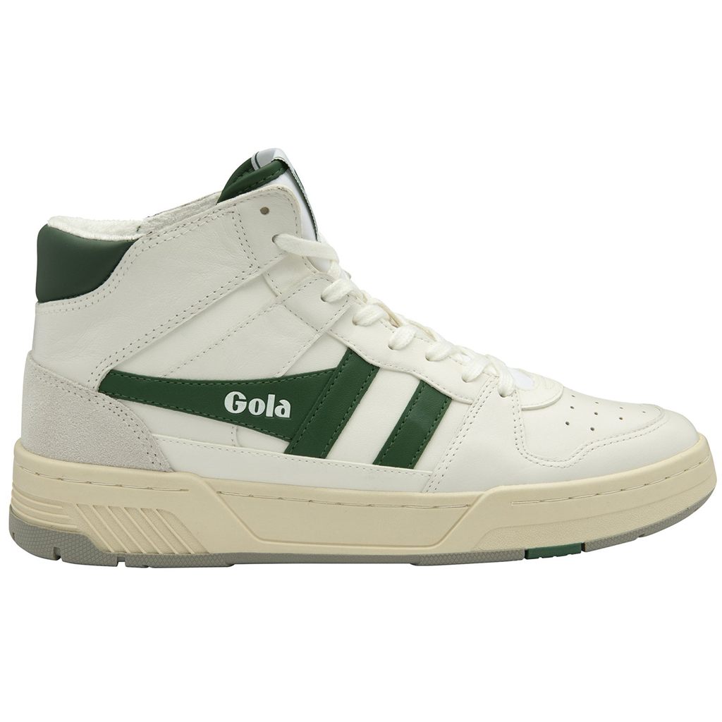 Gola Classics Allcourt High Sneakers Blancas Verde España | BPX-847156