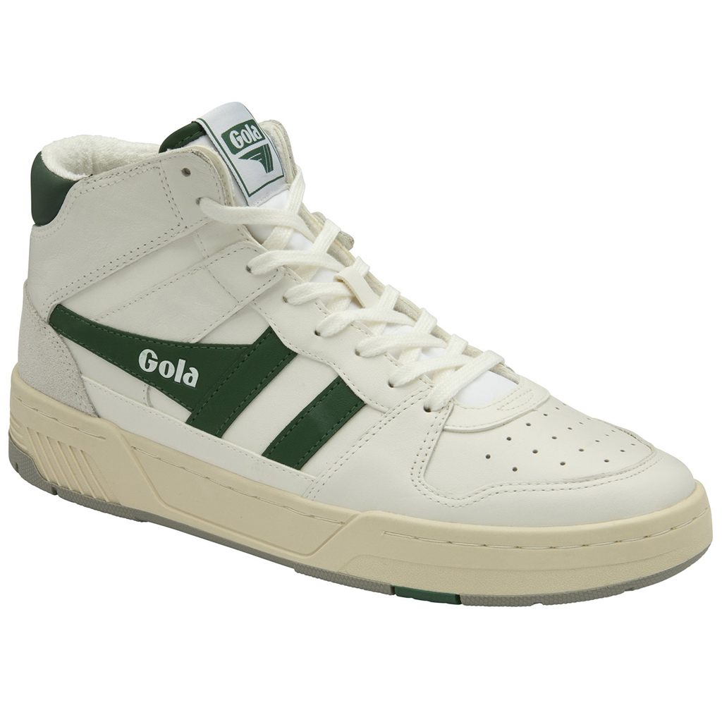 Gola Classics Allcourt High Sneakers Blancas Verde España | BPX-847156