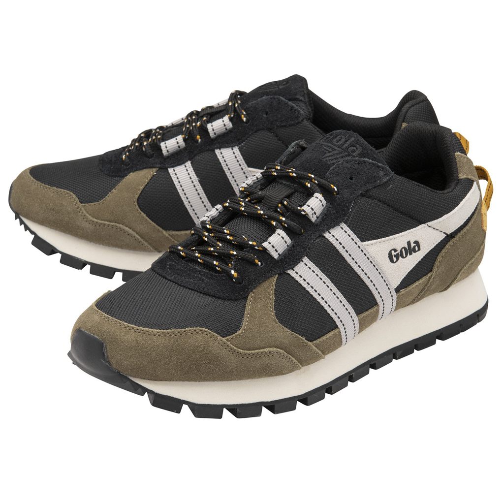 Gola Classics Altitude Sneakers Negras Kaki Blancas España | IWD-209317
