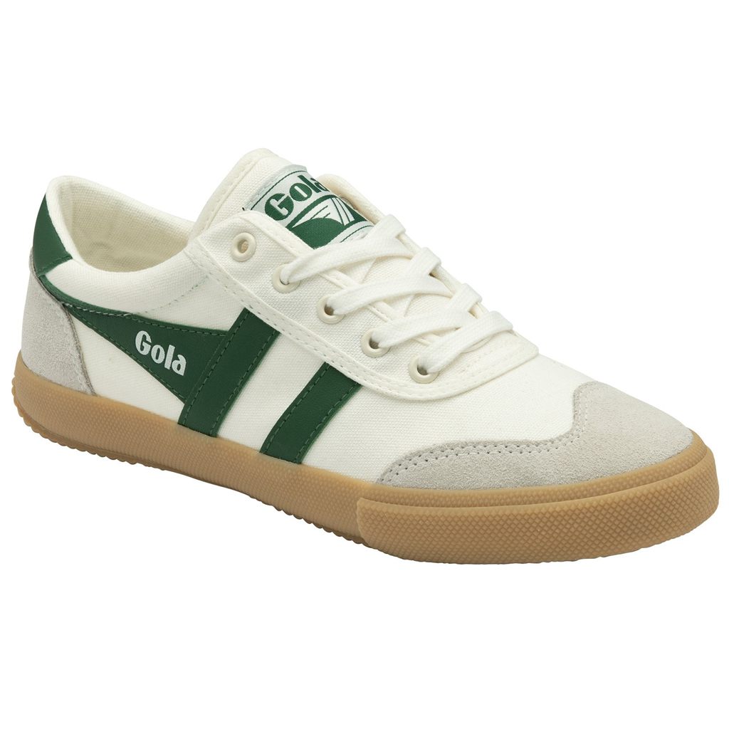 Gola Classics Badminton Plimsoll Sneakers Blancas Verde España | EIA-146789