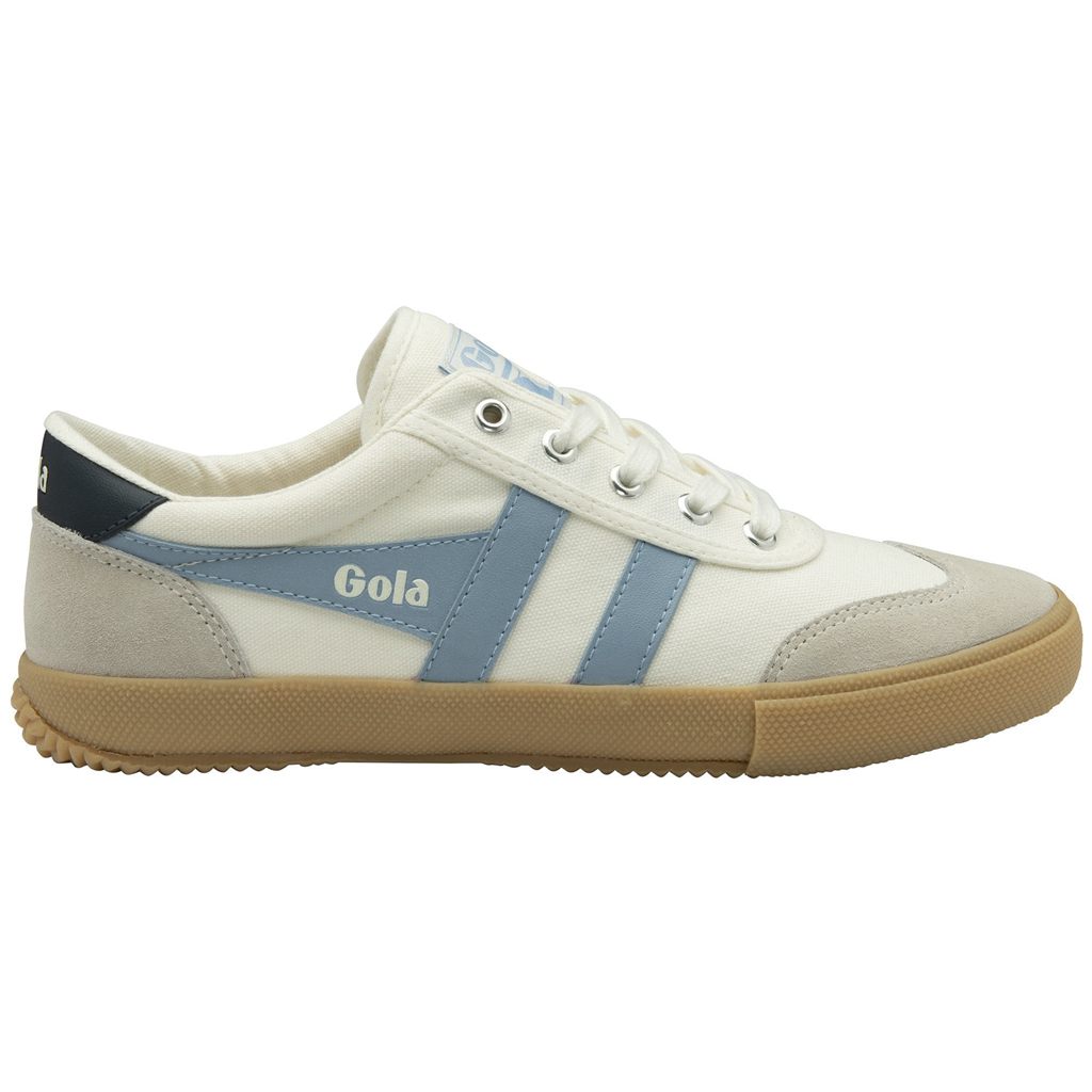 Gola Classics Badminton Plimsoll Sneakers Blancas Azul Marino España | QAD-264039