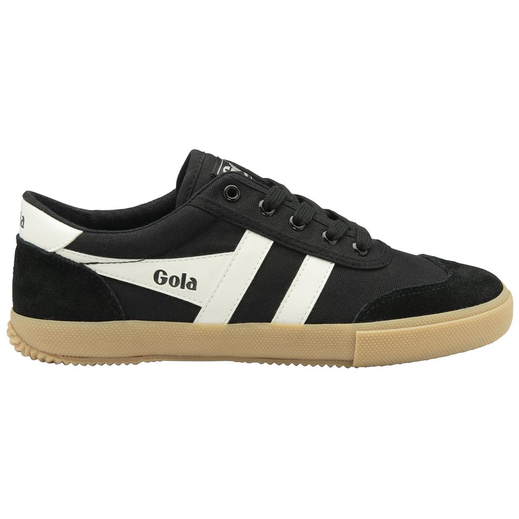 Gola Classics Badminton Plimsoll Sneakers Negras Blancas España | EUW-180256
