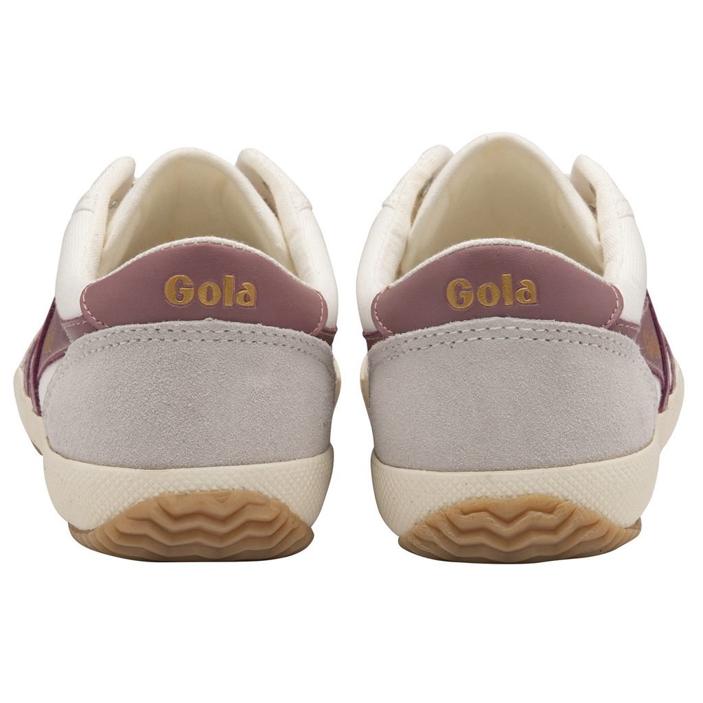 Gola Classics Badminton Plimsoll Sneakers Blancas Rosas España | MLI-137028