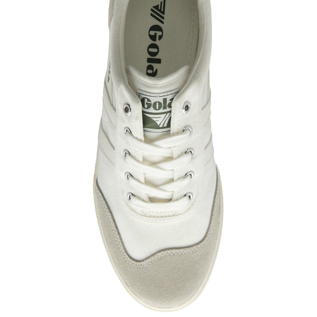 Gola Classics Badminton Plimsoll Sneakers Blancas España | PRA-016842