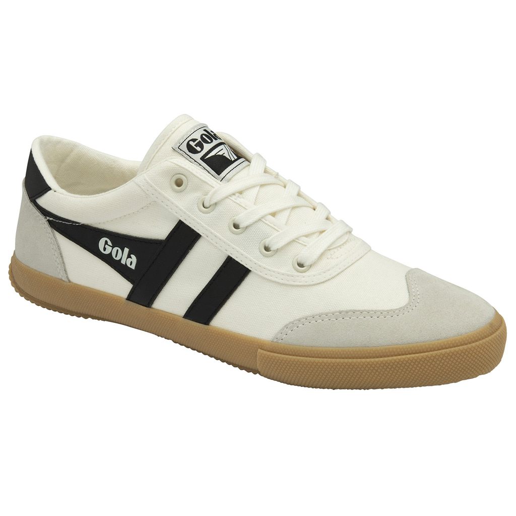 Gola Classics Badminton Plimsoll Sneakers Blancas Negras España | SKI-692750