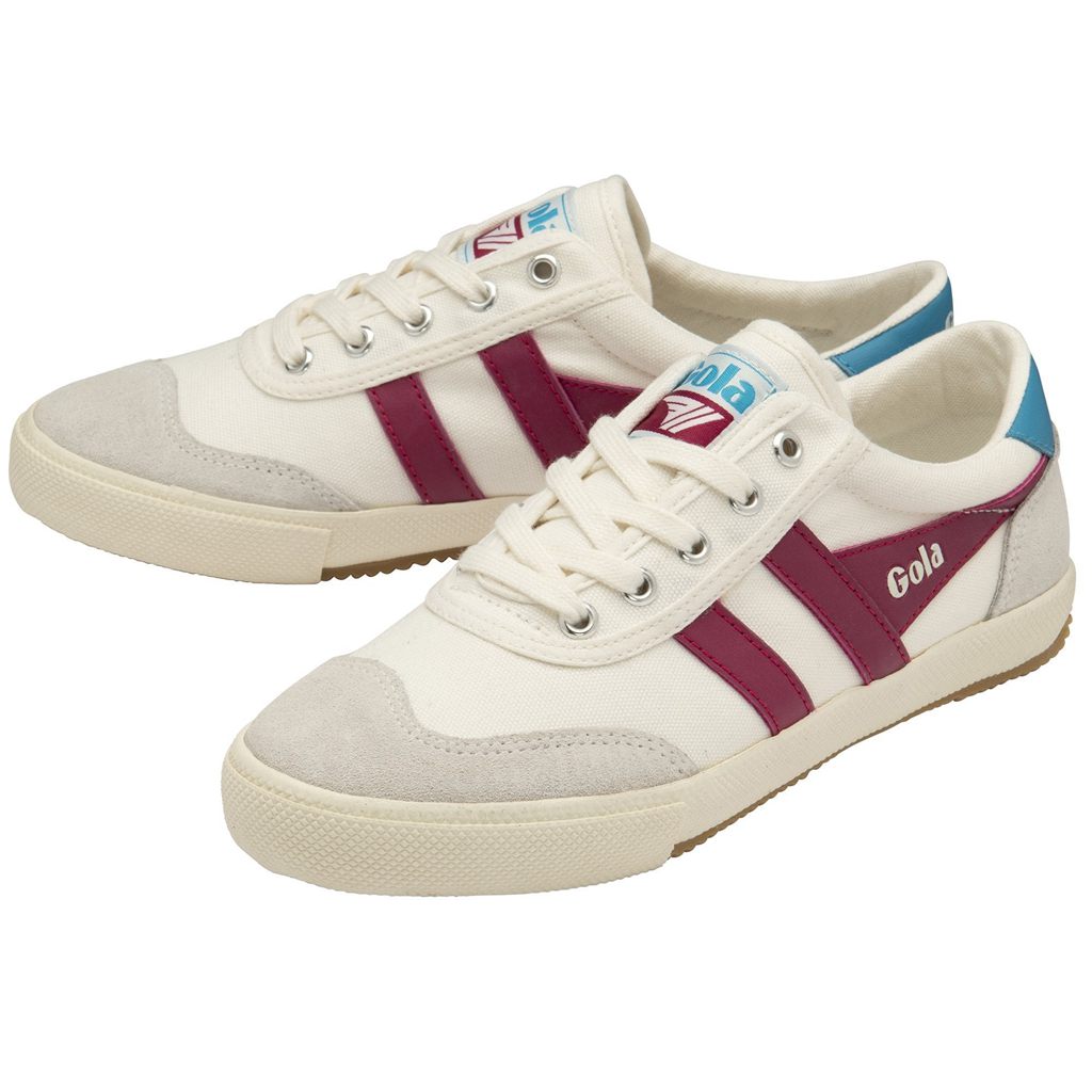 Gola Classics Badminton Sneakers Blancas Fucsia España | VZX-789234