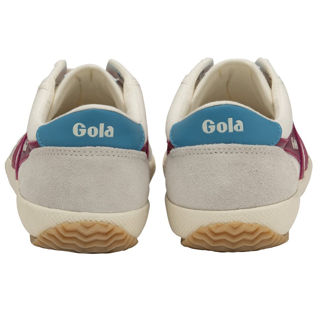 Gola Classics Badminton Sneakers Blancas Fucsia España | VZX-789234