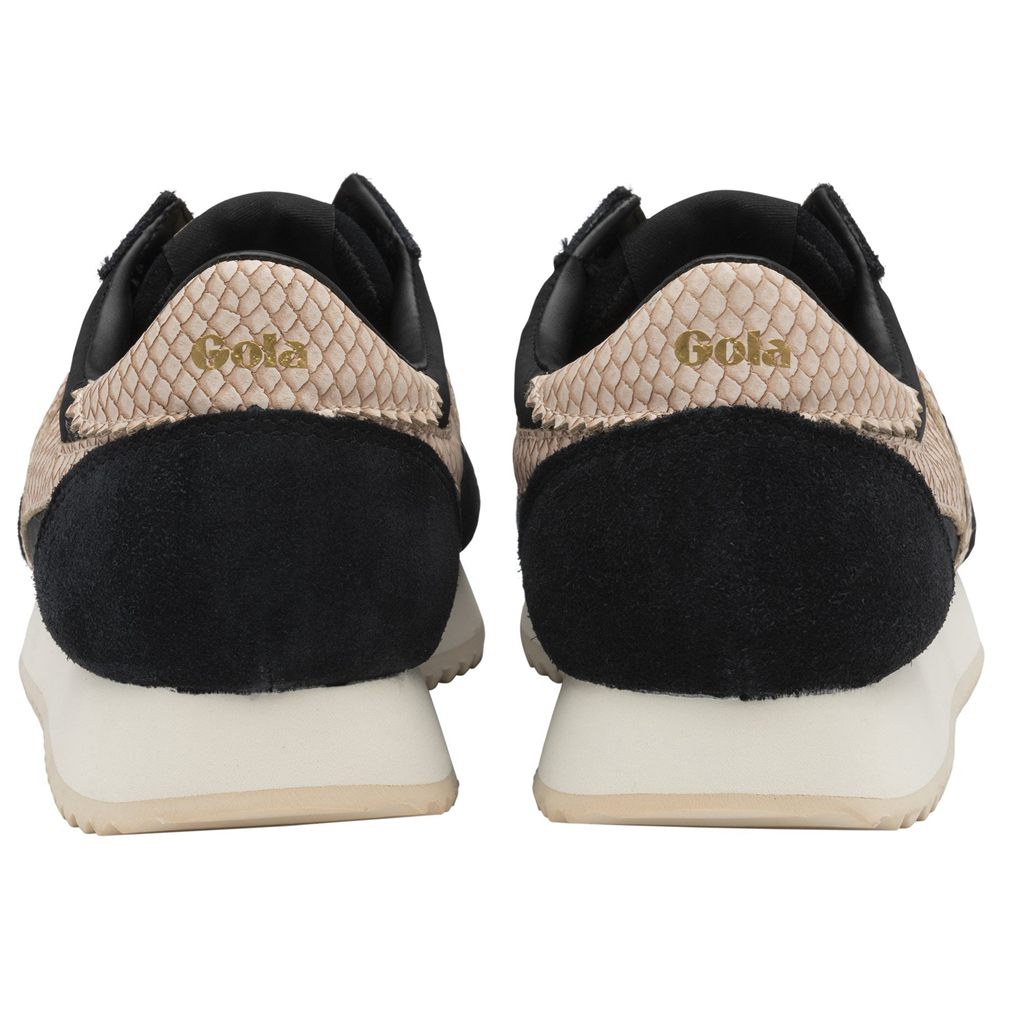 Gola Classics Boston '78 Snake Sneakers Negras Rosas España | EXV-387465
