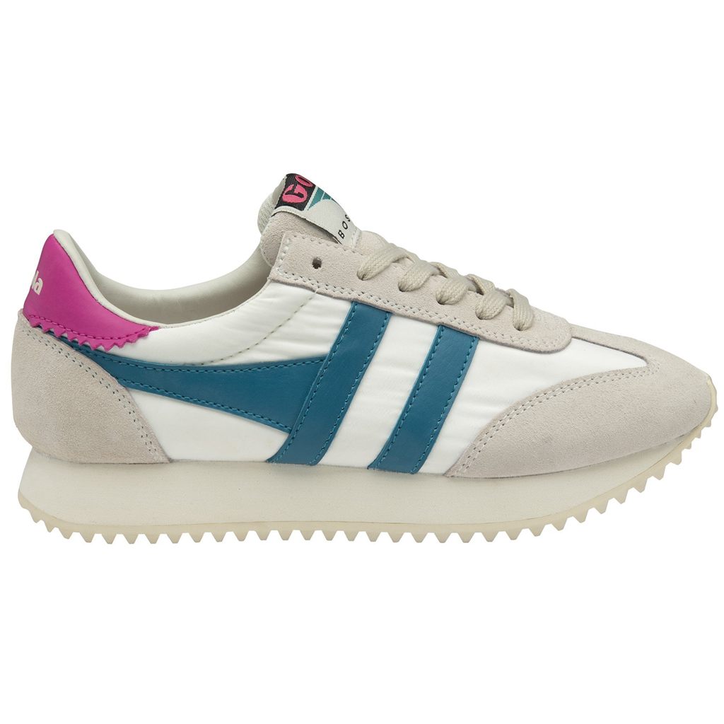 Gola Classics Boston '78 Sneakers Blancas Fucsia España | PQM-437612