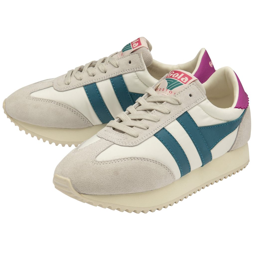 Gola Classics Boston '78 Sneakers Blancas Fucsia España | PQM-437612