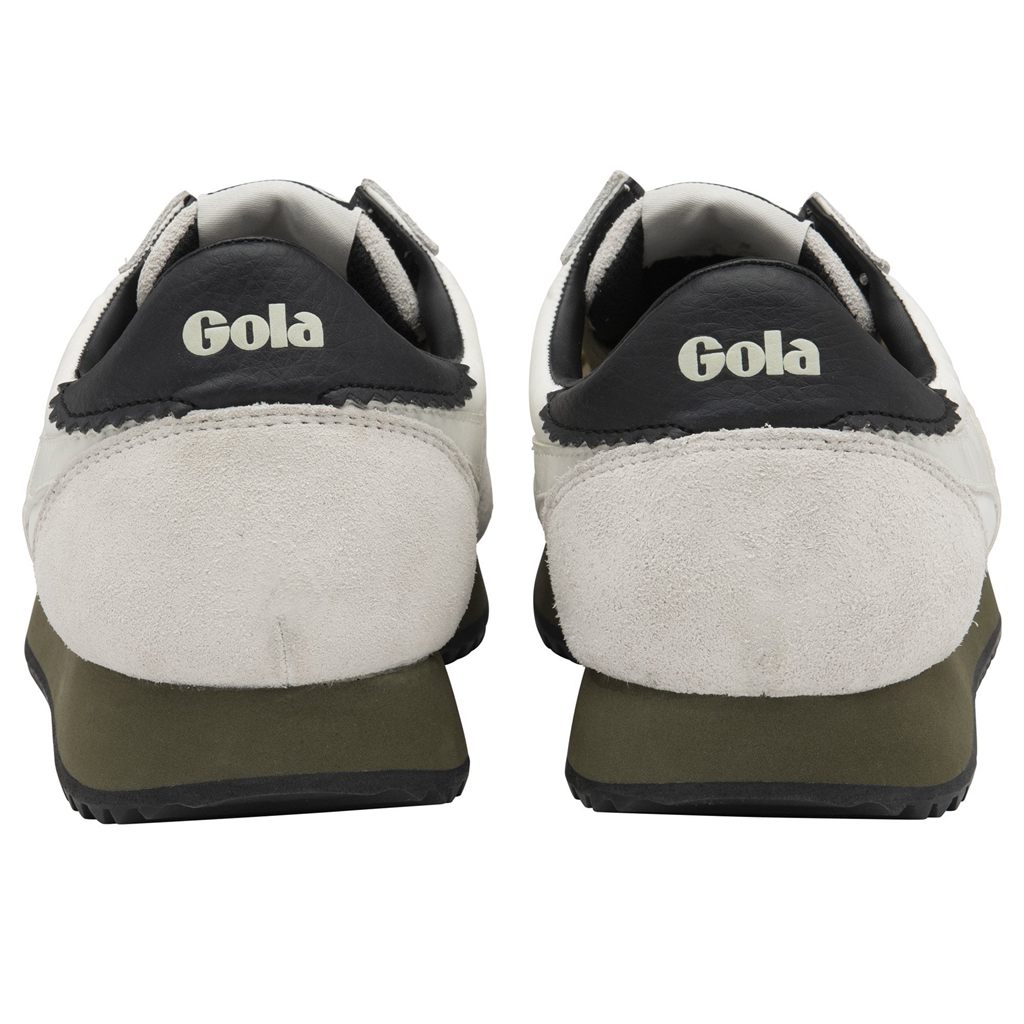 Gola Classics Boston '78 Sneakers Blancas Kaki Negras España | TDQ-032164