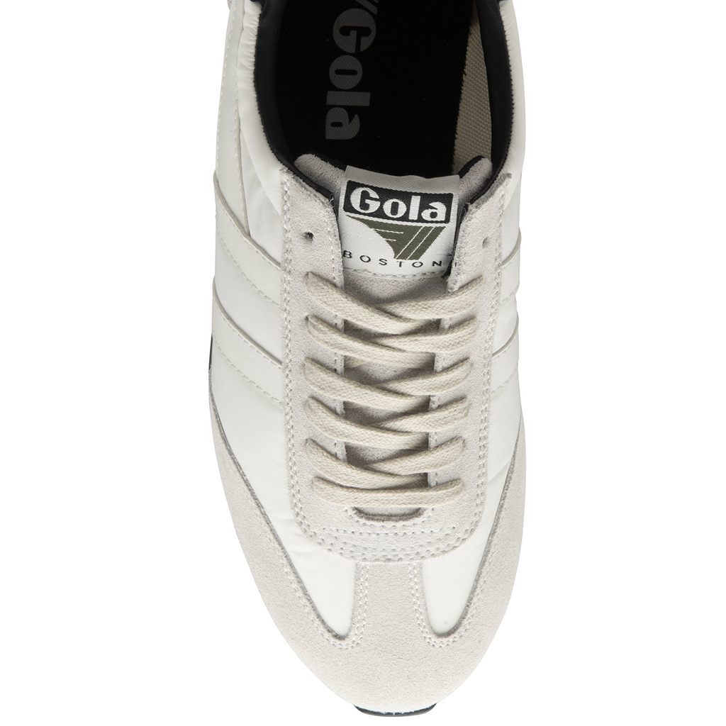 Gola Classics Boston '78 Sneakers Blancas Kaki Negras España | TDQ-032164