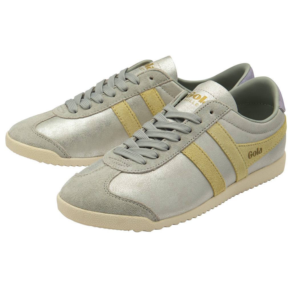 Gola Classics Bullet Blaze Sneakers Plateadas Limón Lavanda España | SWG-382507