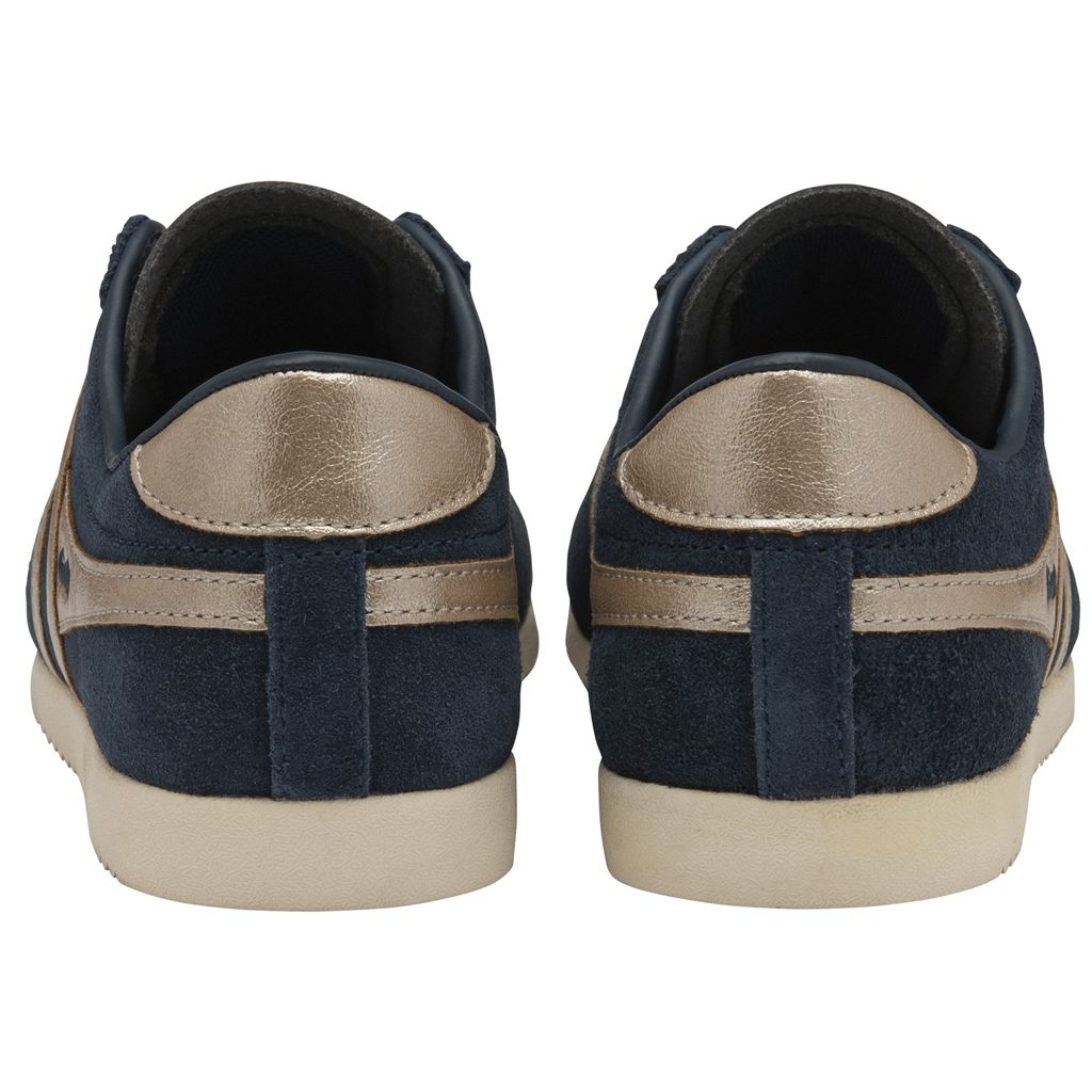 Gola Classics Bullet Flame Sneakers Azul Marino Rosas Doradas España | BQO-247031