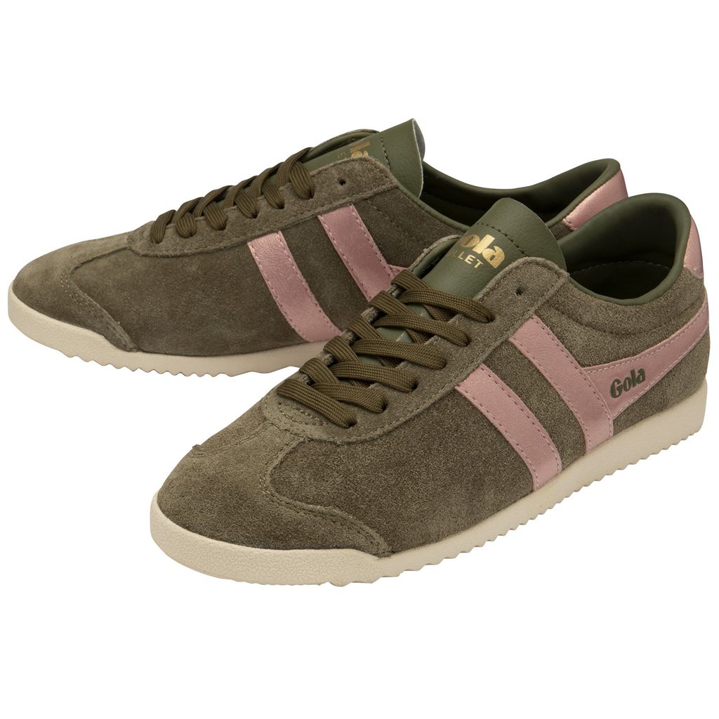 Gola Classics Bullet Flame Sneakers Kaki Rosas España | LOA-807493