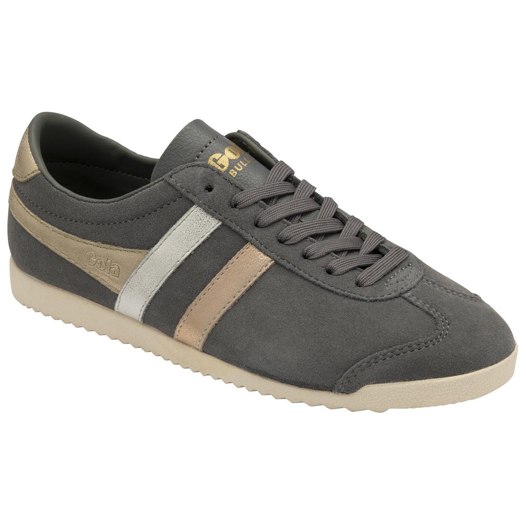 Gola Classics Bullet Mirror Trident Sneakers Plateadas Doradas España | QZR-460583