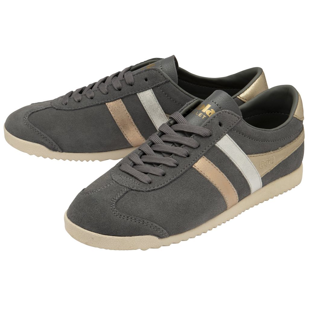 Gola Classics Bullet Mirror Trident Sneakers Plateadas Doradas España | QZR-460583