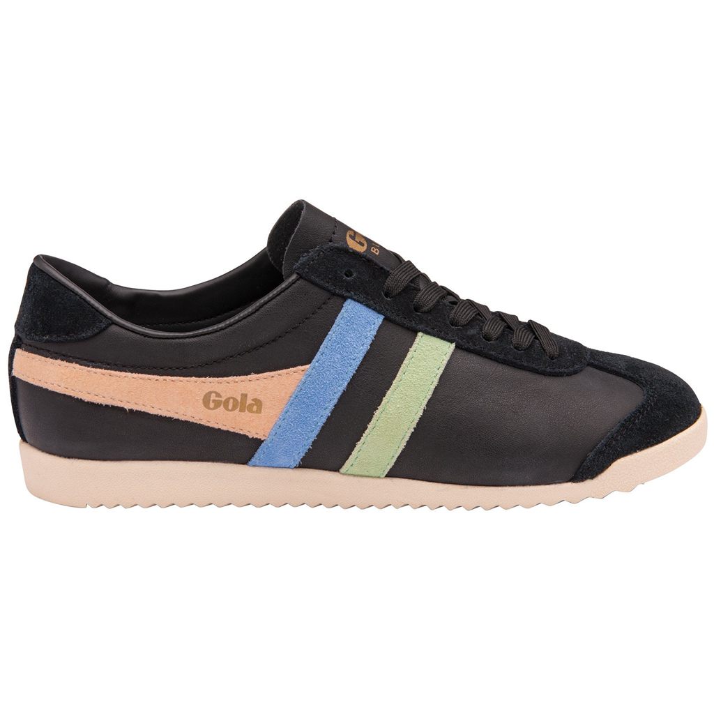 Gola Classics Bullet Trident Sneakers Negras Verde Azules España | XRY-654017