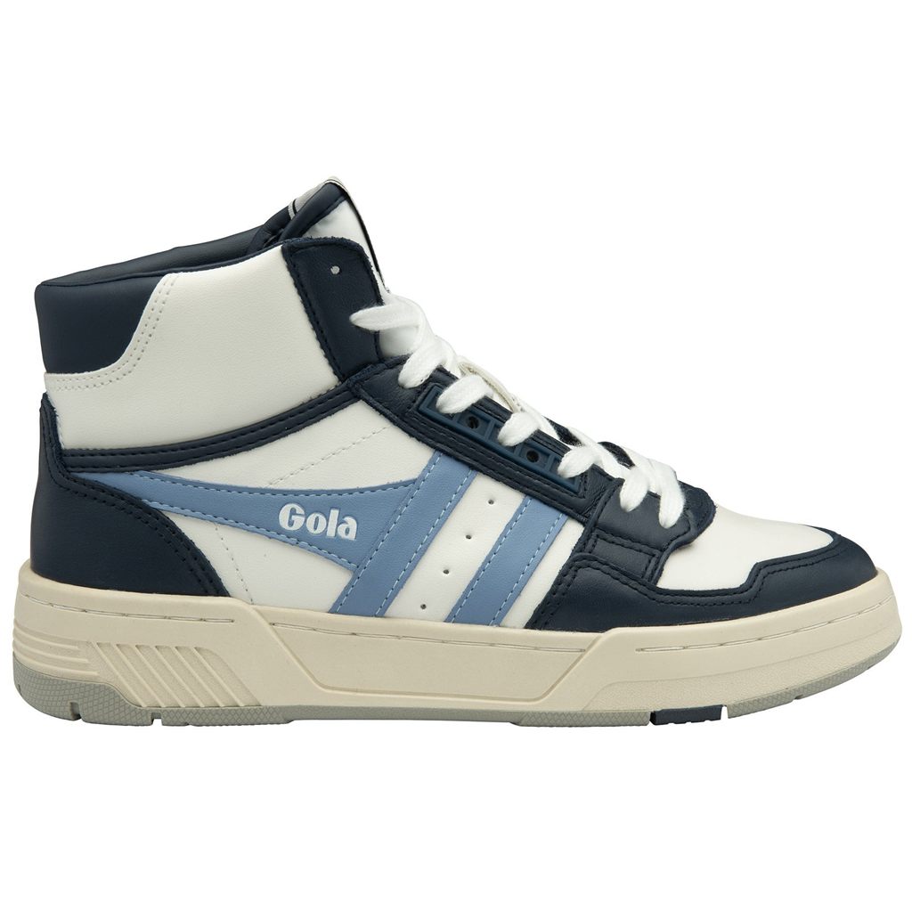 Gola Classics Challenge High Sneakers Blancas Azul Marino Azules España | KGP-359167