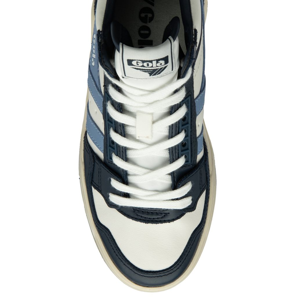 Gola Classics Challenge High Sneakers Blancas Azul Marino Azules España | KGP-359167