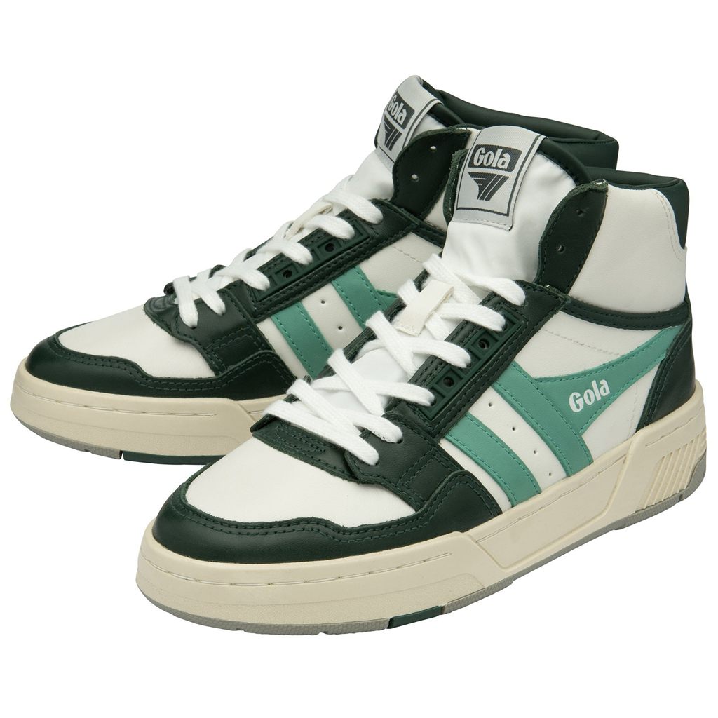 Gola Classics Challenge High Sneakers Blancas Verde España | FCY-670958