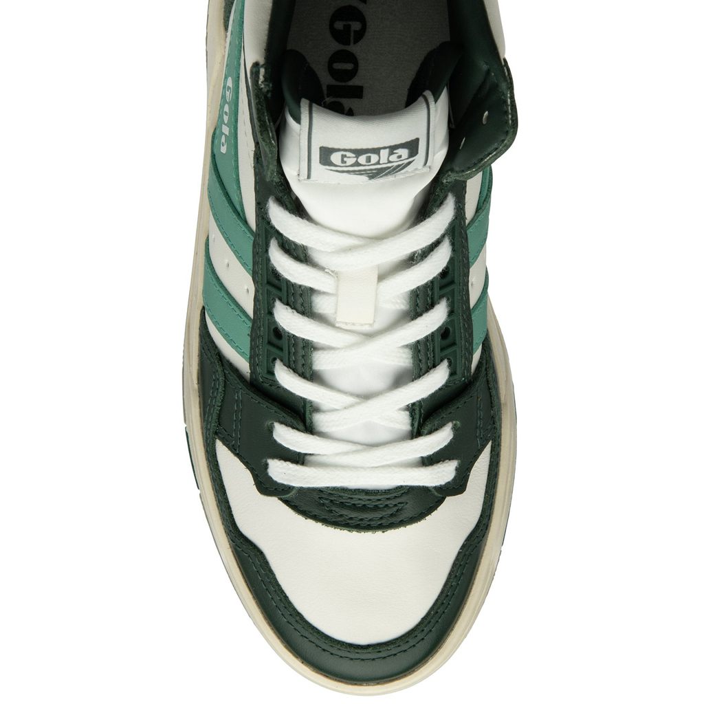 Gola Classics Challenge High Sneakers Blancas Verde España | FCY-670958