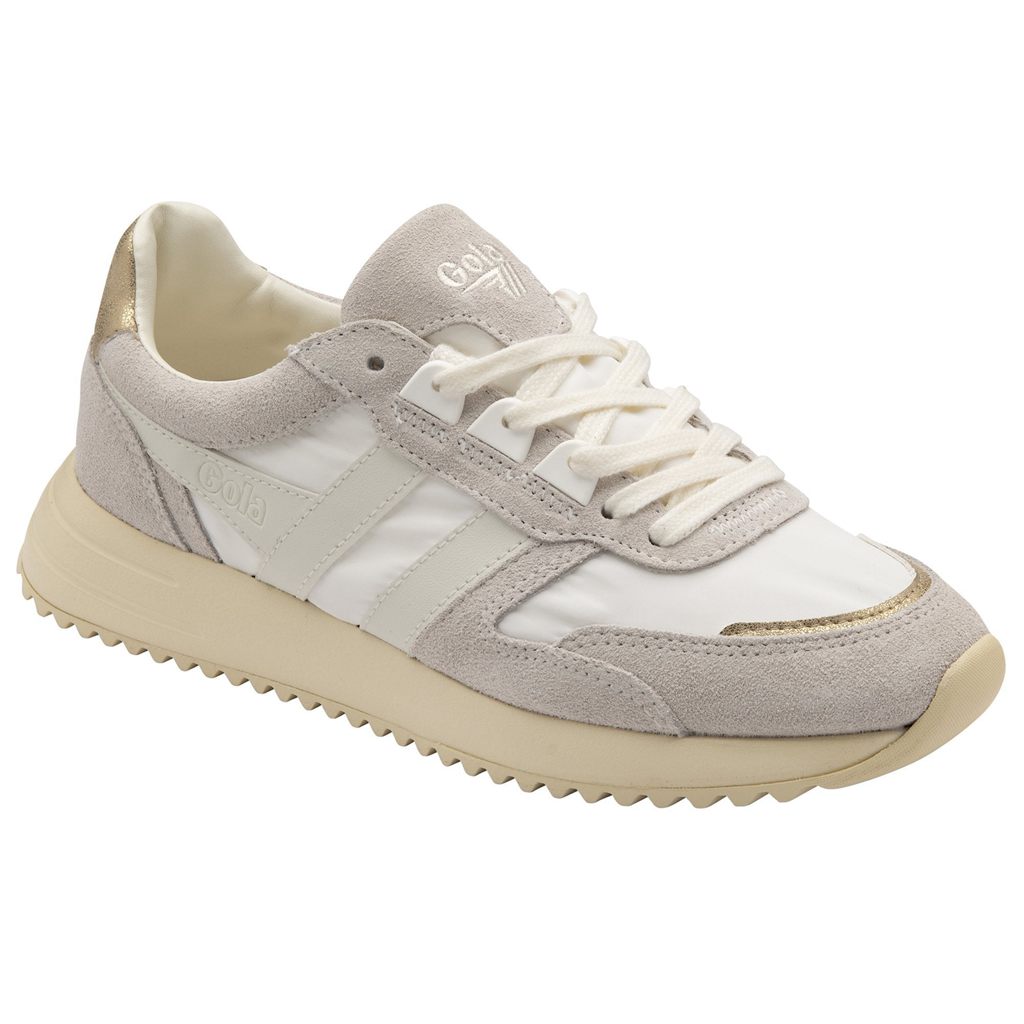 Gola Classics Chicago Glimmer Sneakers Blancas Doradas España | UDK-075896