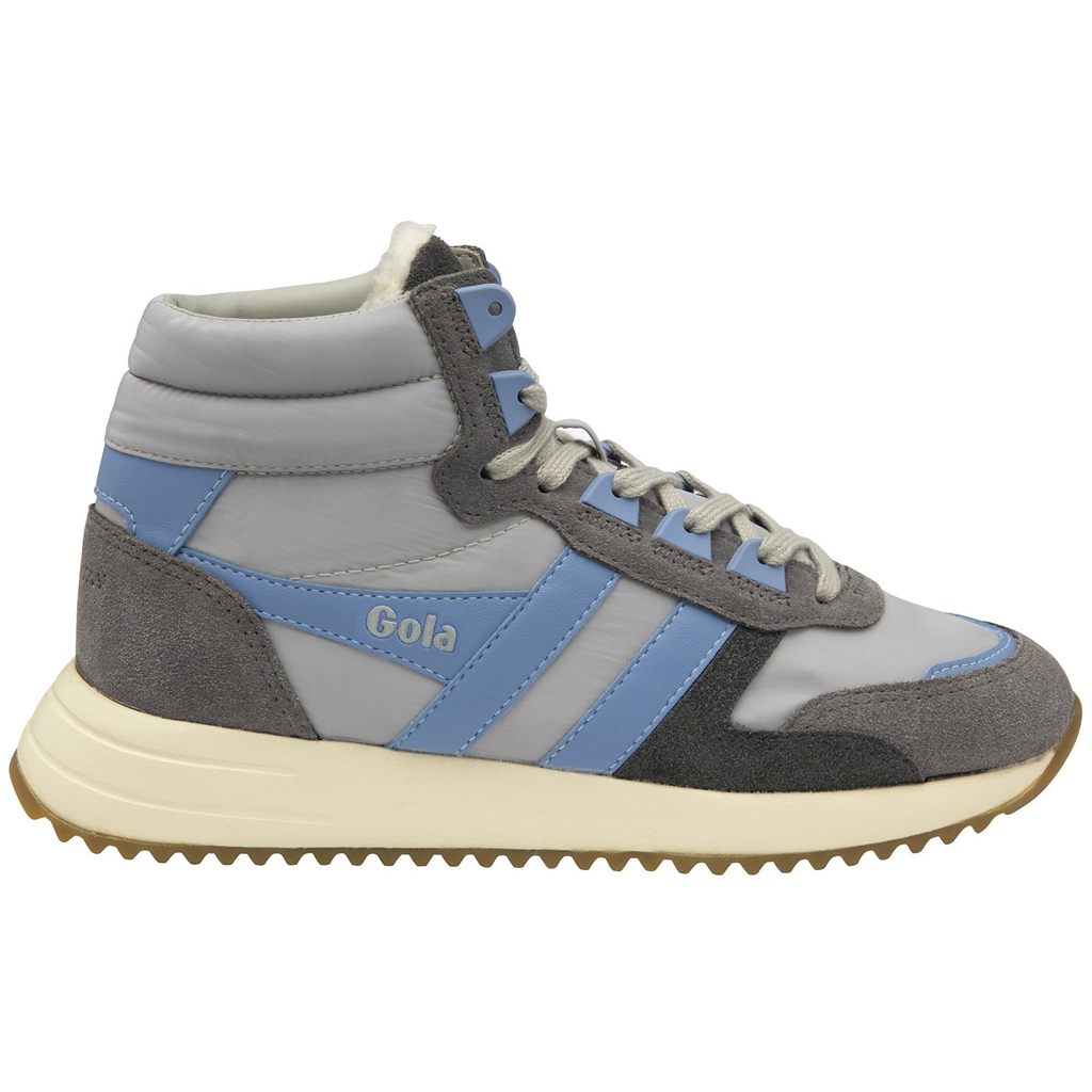 Gola Classics Chicago High Sneakers Gris Claro Azules Azules España | HOZ-936825