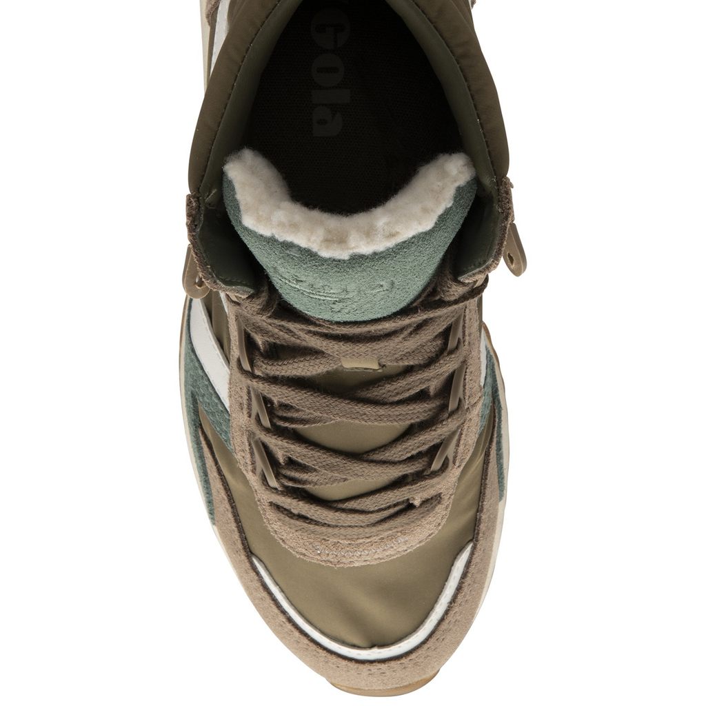 Gola Classics Chicago High Sneakers Kaki Blancas España | LFY-372895