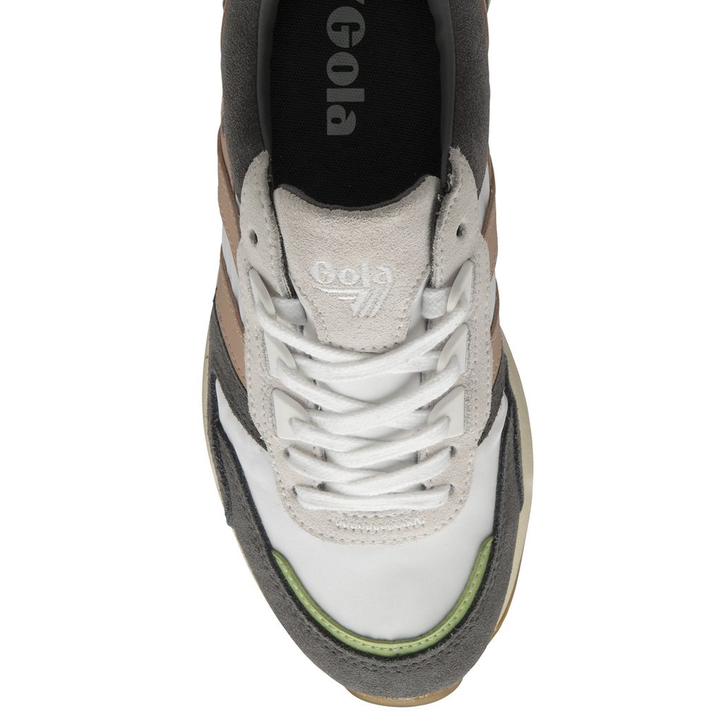 Gola Classics Chicago Sneakers Blancas Rosas Verde España | LKT-148370