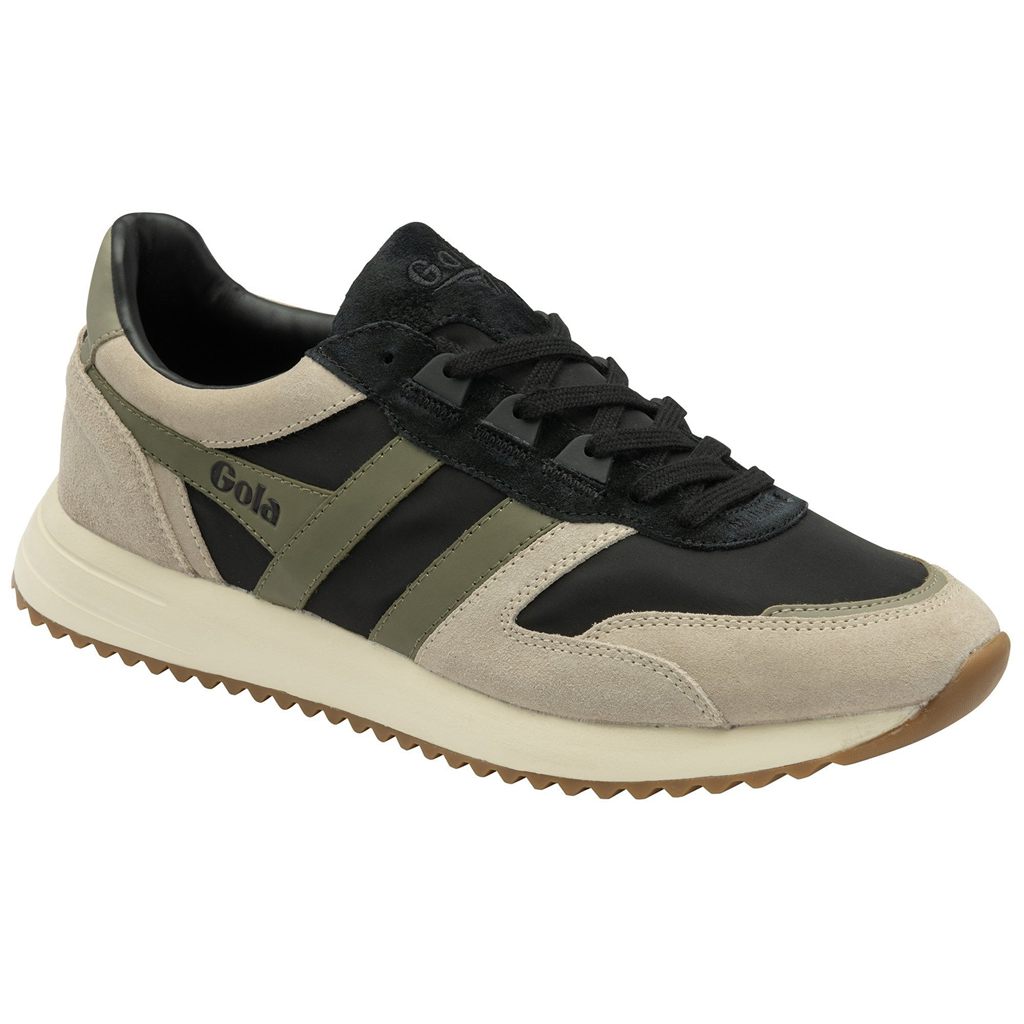 Gola Classics Chicago Sneakers Negras Gris Kaki España | AVR-869457