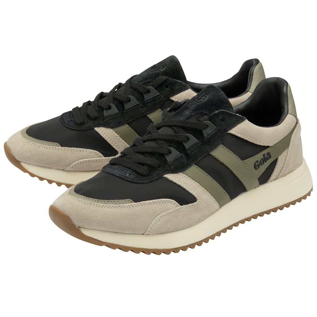 Gola Classics Chicago Sneakers Negras Gris Kaki España | AVR-869457